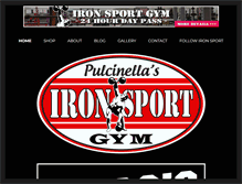 Tablet Screenshot of ironsport.com